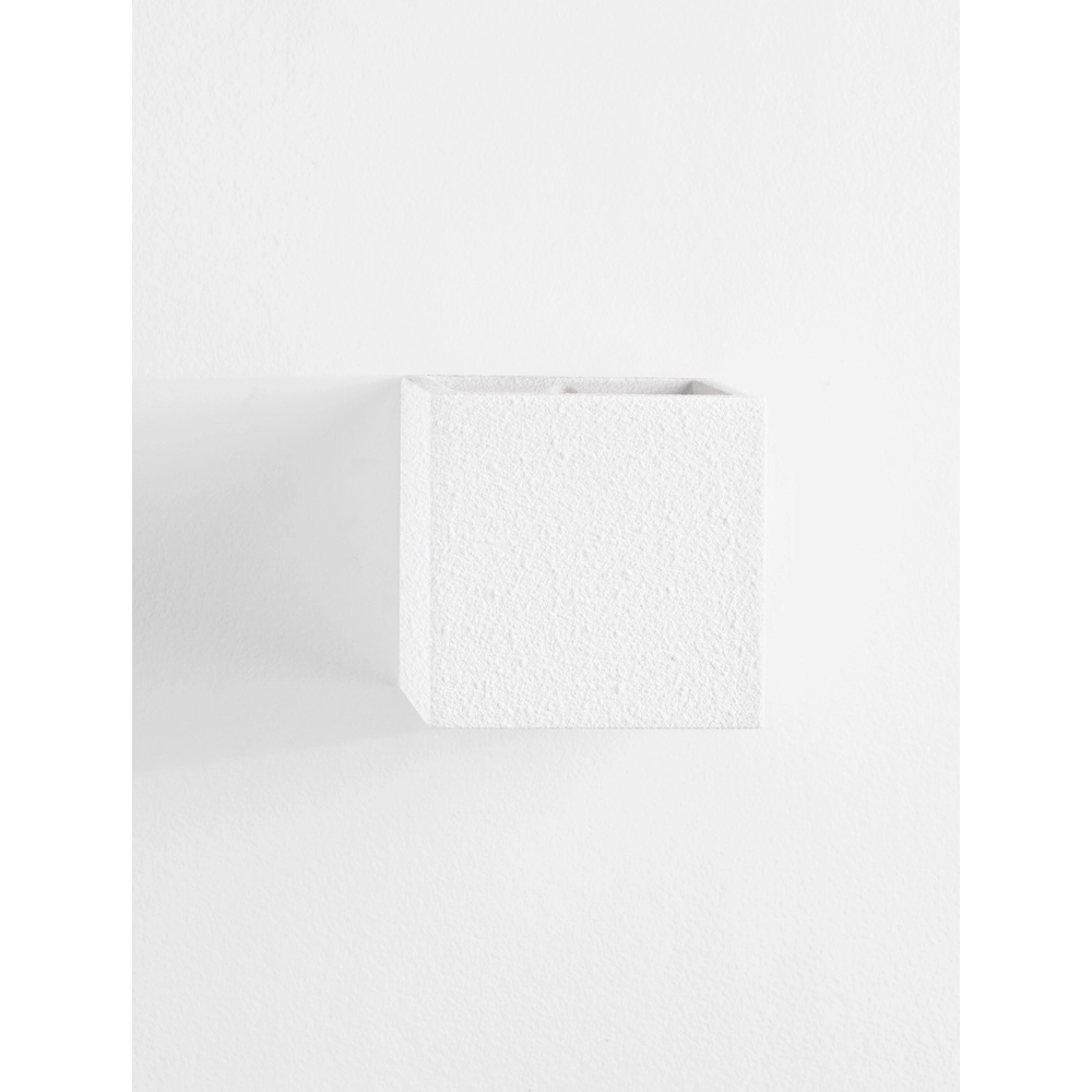 Quadratische Wandleuchte Sensia weiß 11,5cm Lyora 5212017479303