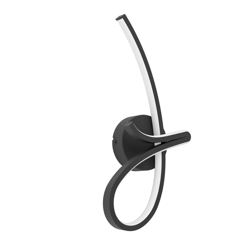 Designer-LED-Wandlampe Cardoncito Schwarz