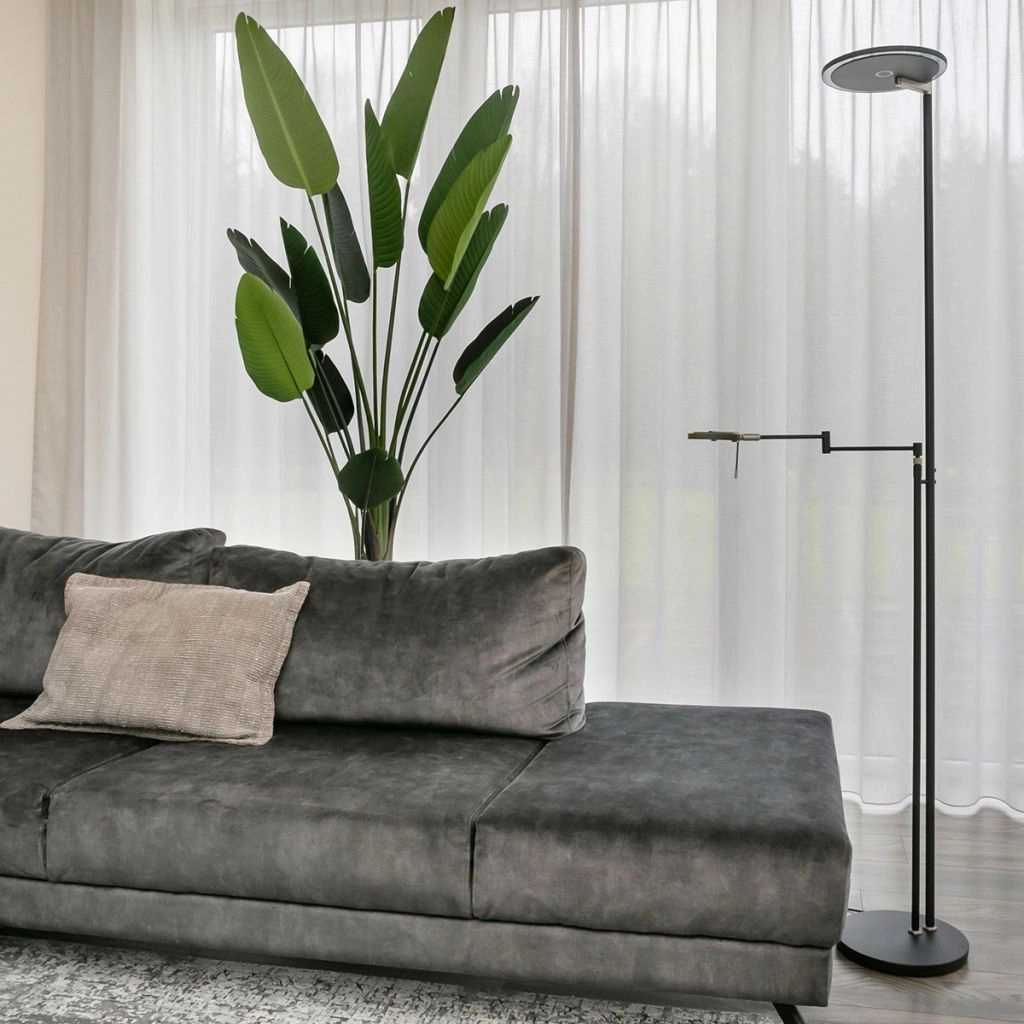 Moderne Leselampe Turound Schwarz Steinhauer 8712746132106