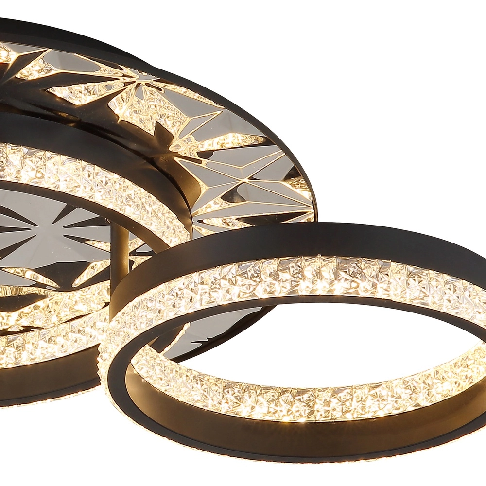 Design-Deckenlampe Della Ii Schwarz Globo 9007371578191