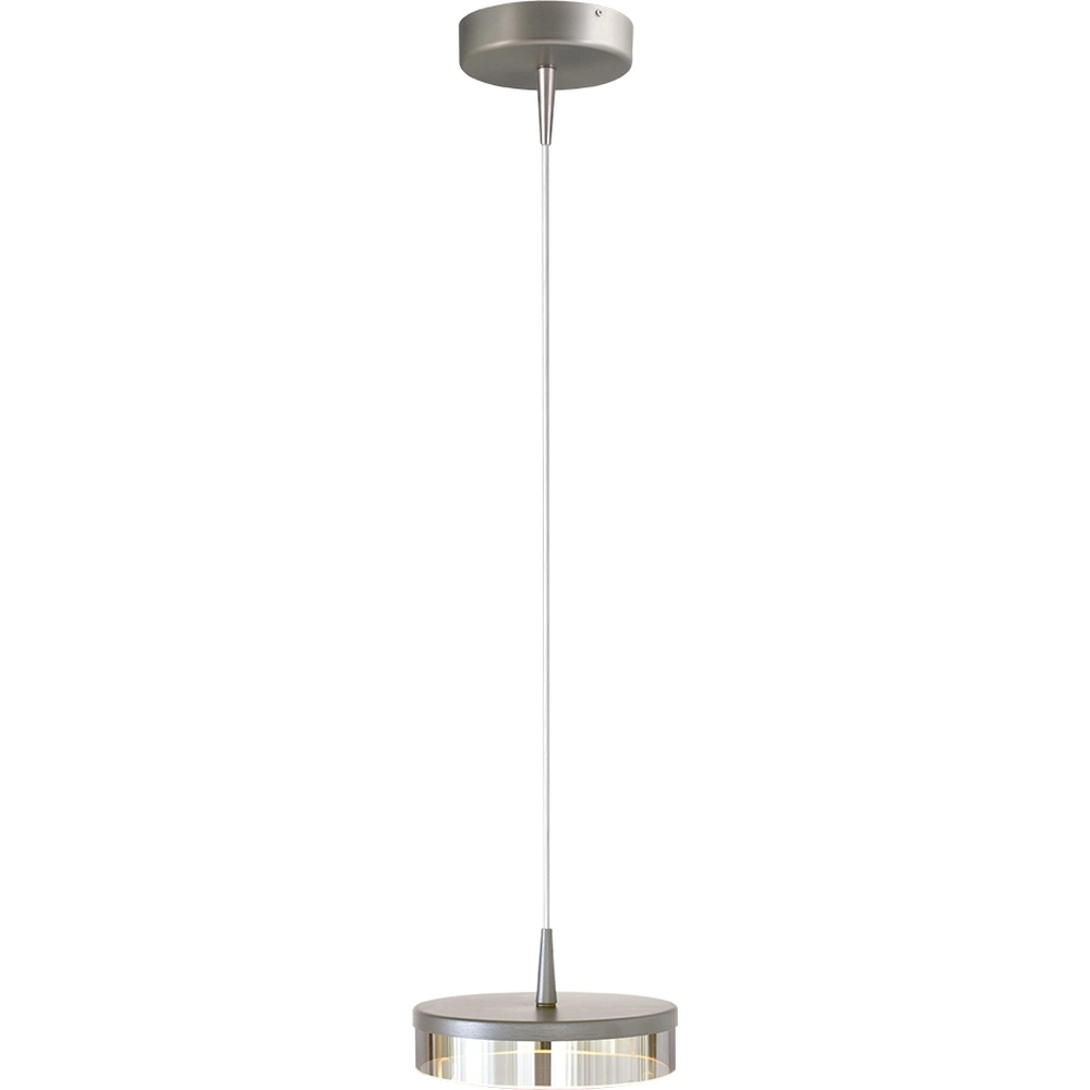 Design-Pendellampe Imperia Nickel Ø 16 cm
