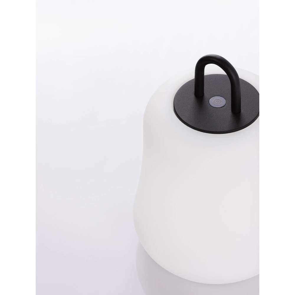Tischlampe Jigra Wiederaufladbares Anthrazit mit Weiß Lyora 5212017434883
