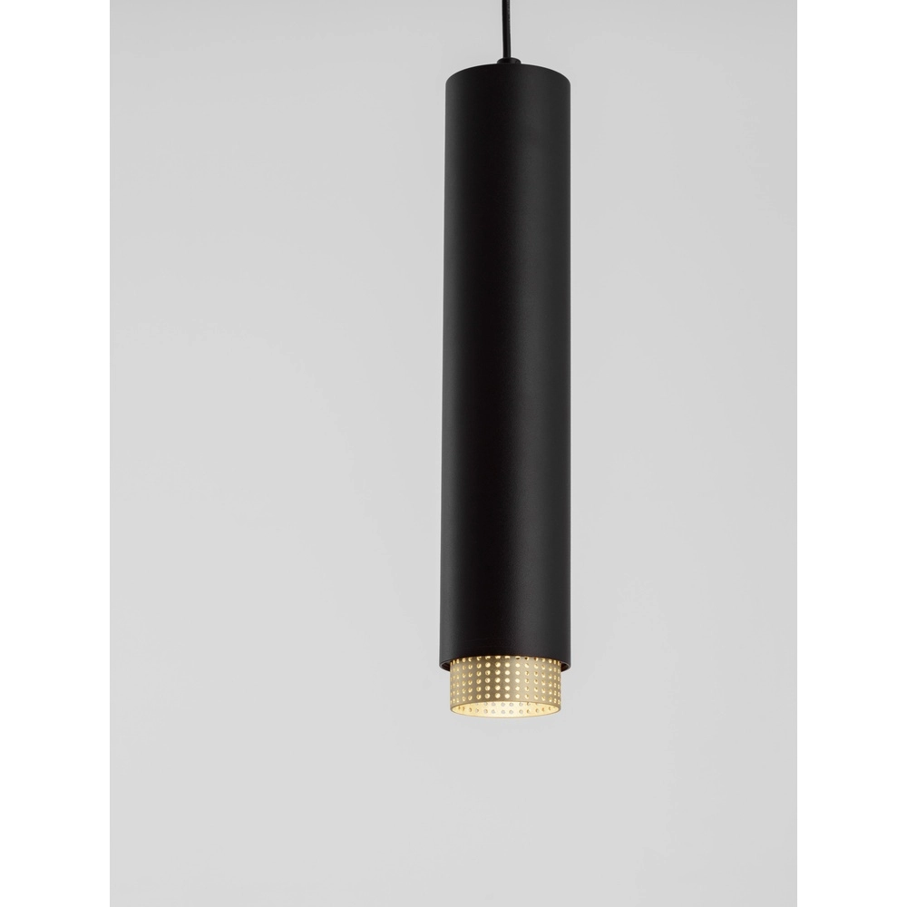 Pendelleuchte Nessi schwarz mit gold Lyora 5212017475183