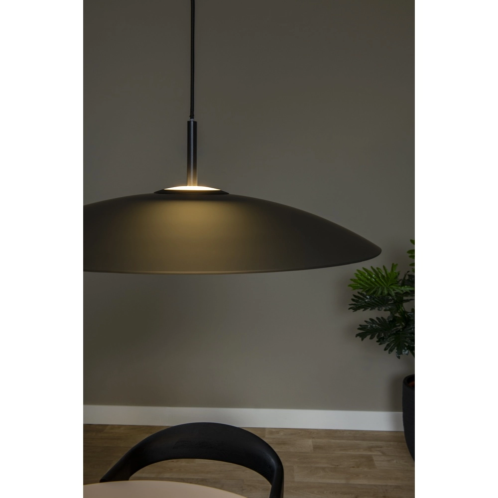 Elegante Pendellampe Menga Ø 60cm Rauchglas Premium by Lucide 5411212251176