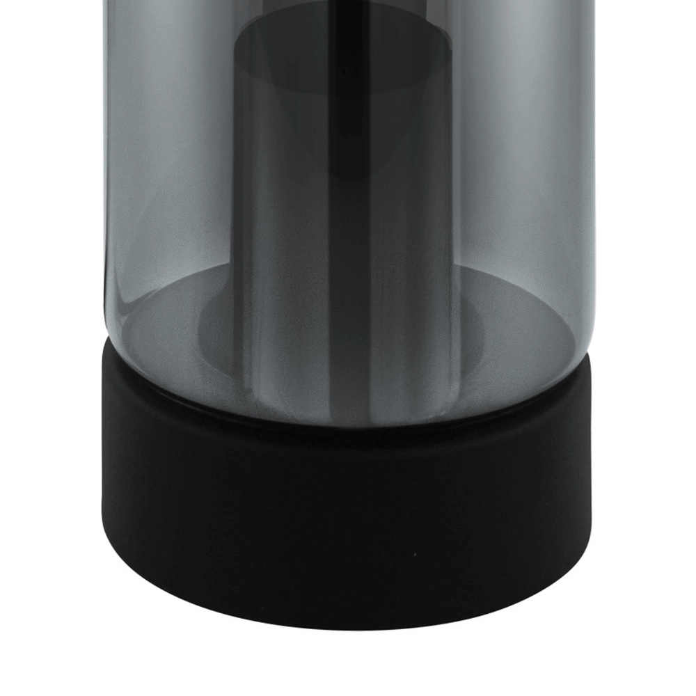 Rauchfarbene Tischlampe Damasco 1 Eglo 9002759988876