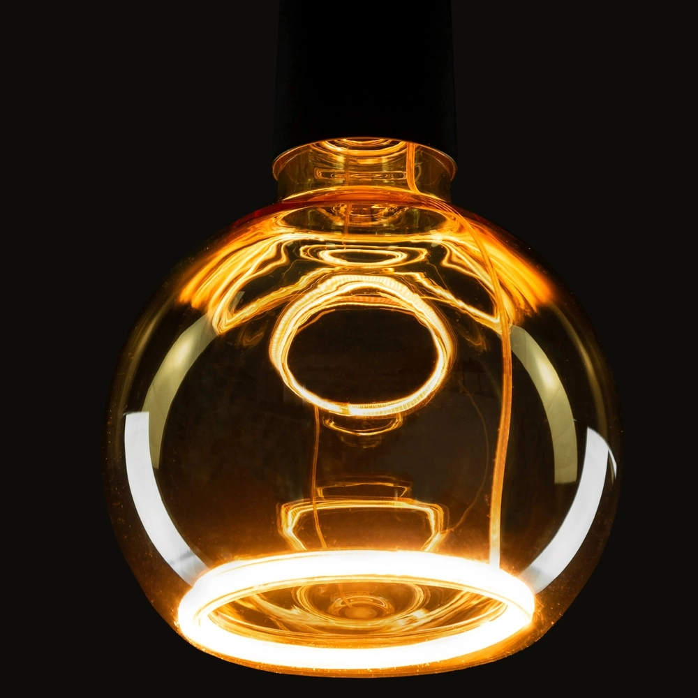 Entwurfslichtquelle Floating Gold - 4W - E27 - 240lm - 2200K - Ø 12,5 cm Segula 4260751130760