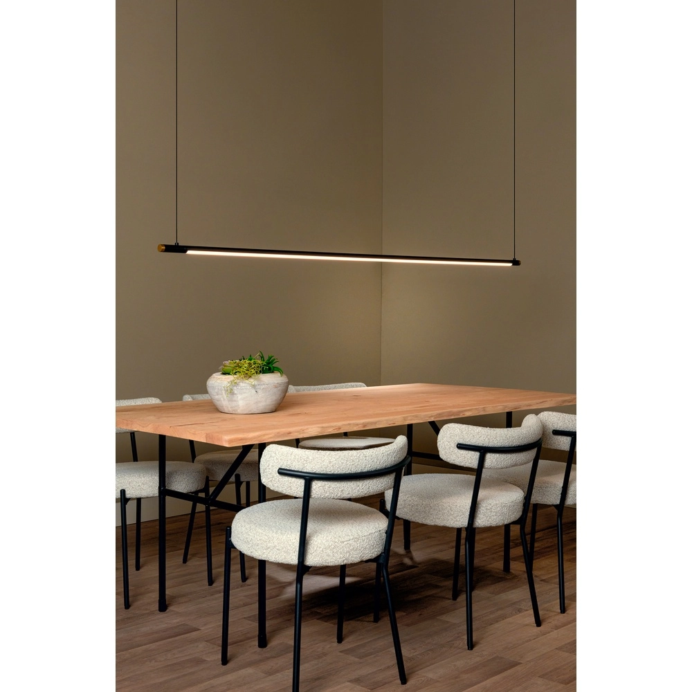 Elegante Pendellampe Marnik Schwarz 200 cm Premium by Lucide 5411212421227