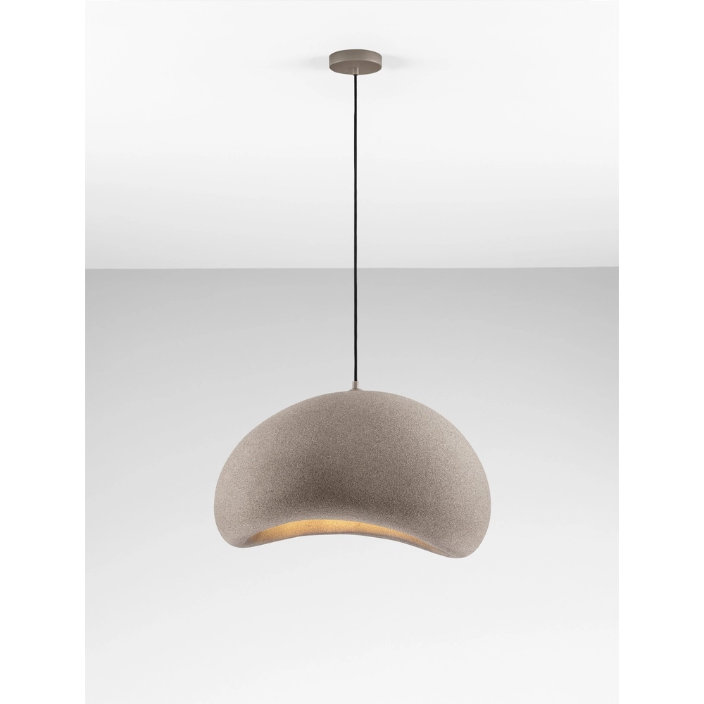 Natürliche Pendelleuchte Aere braun 60cm Lyora 5212017476746