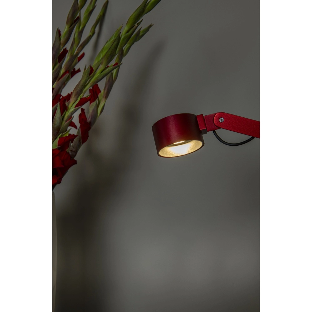 Schreibtischlampe Ogden Rot Premium by Lucide 5411212560315
