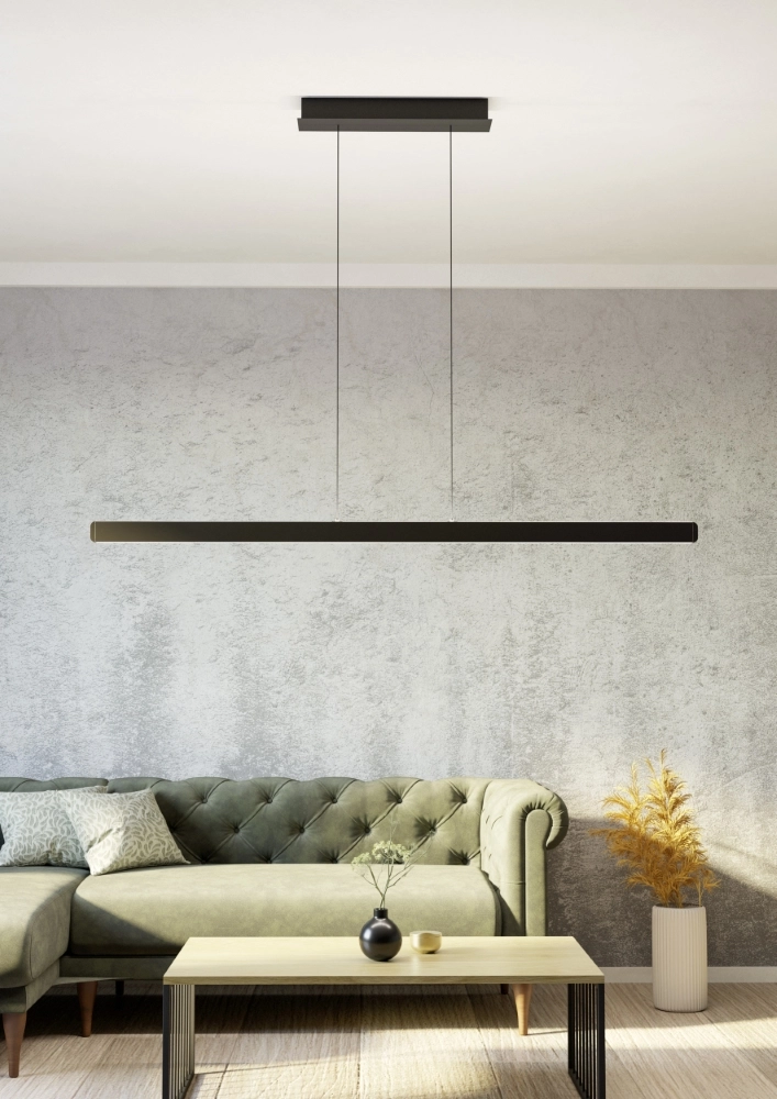Elegante Pendellampe Ciggiano schwarz Stars of Light 9008606357857