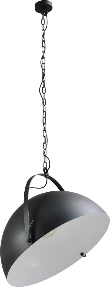Pendelleuchte Larino 60 Retro schwarz mit weiß Masterlight 8718121234595