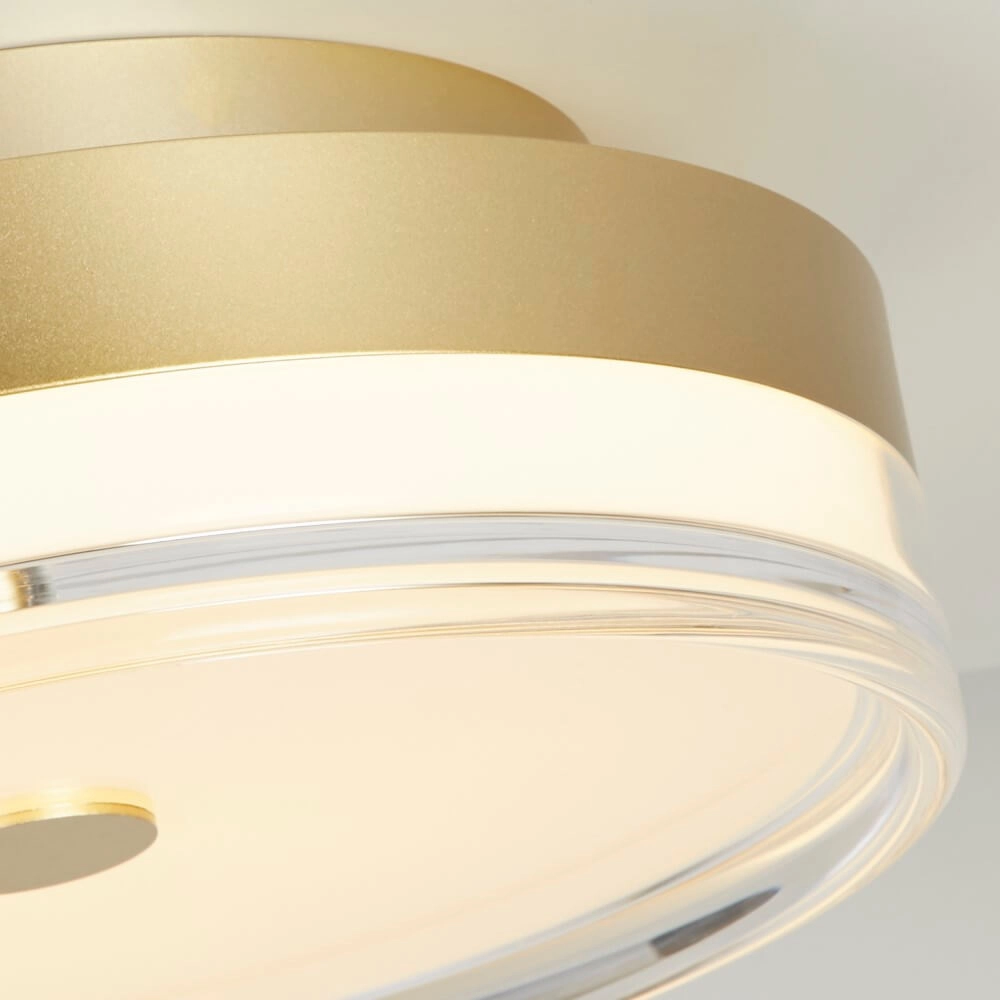 Deckenlampe Cyprus Ø 30cm gold Searchlight 5053423273747