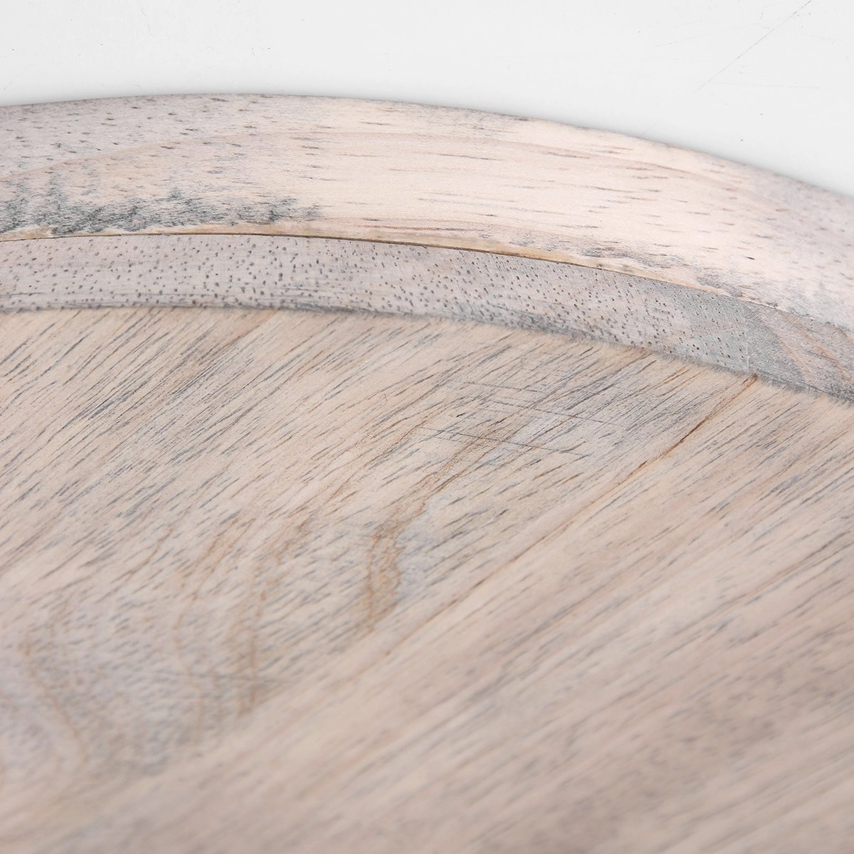 Industrielle Deckenleuchte Gearwood 3-flammig weiß mit Holz Steinhauer 8712746135428