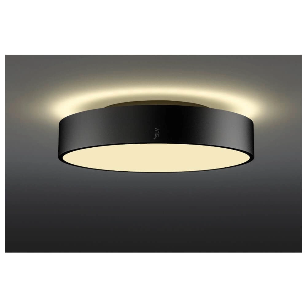 Deckenleuchte / Hängeleuchte Medo Pro 40 schwarz - CCT - 110g - Ø 38cm SLV 4024163276917
