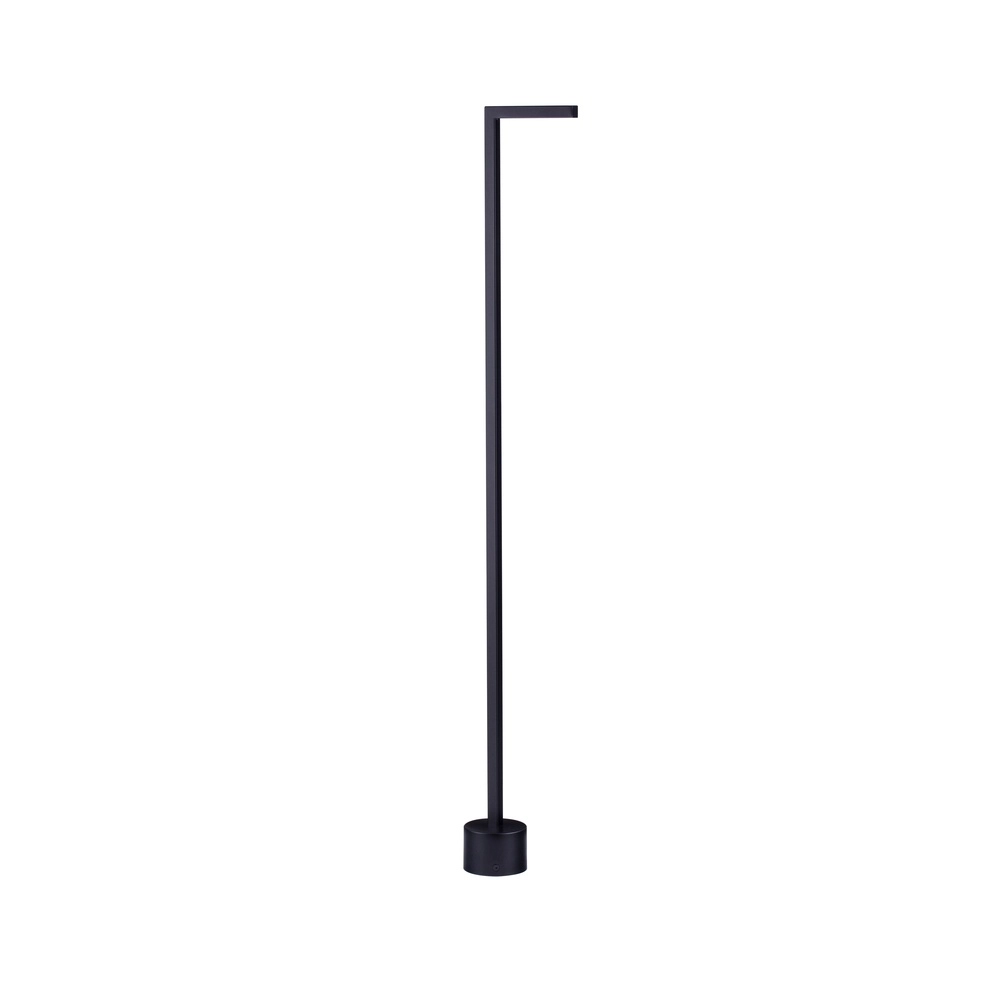 Schlanke Gartenleuchte Pipe Schwarz 94.5cn Lyora 5212017465528