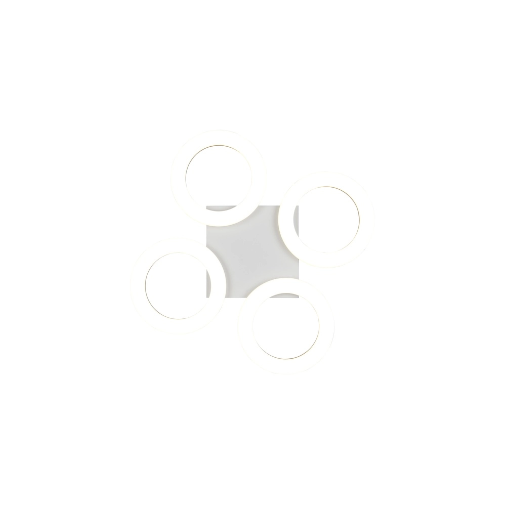 Design-Deckenlampe Cemi Weiße Runde Trio 4017807704365