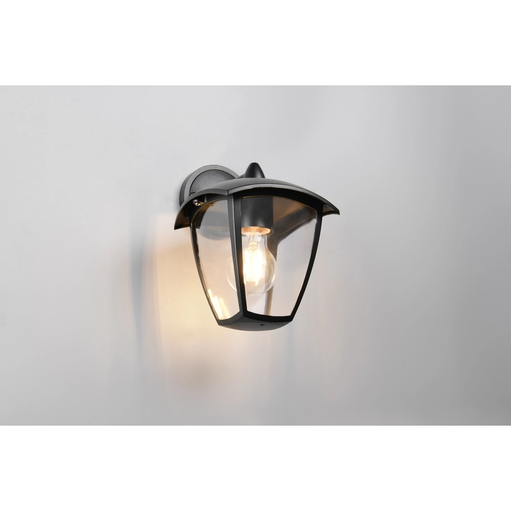 Schwarze Wandleuchte Venta modern Trio 4017807648102