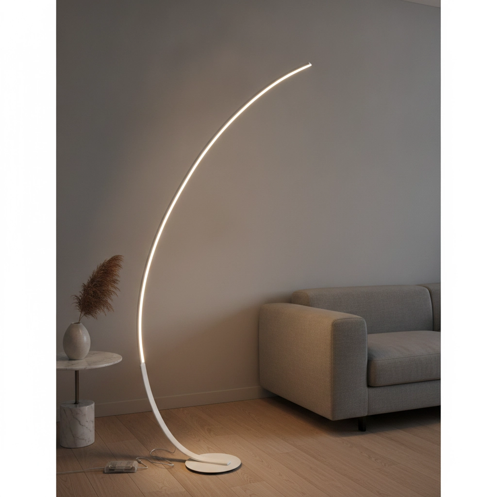 Stehlampe Premium weiß