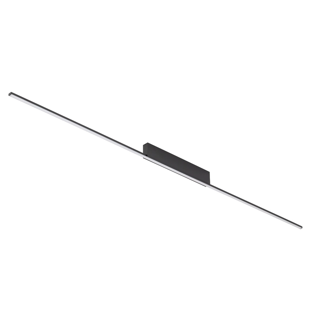 Elegante Deckenlampe Giavellotto Led Schwarz 150,5 cm