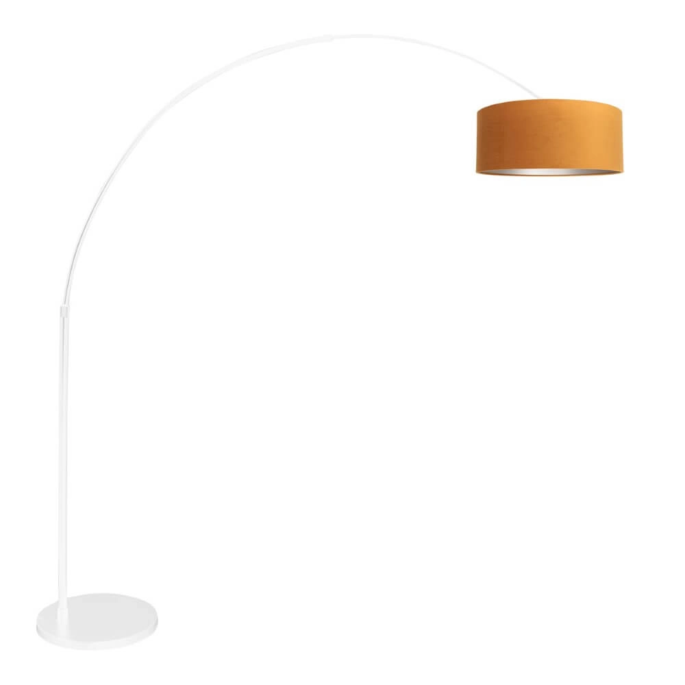 Moderne Bogenlampe Sparkled mit Samtschirm