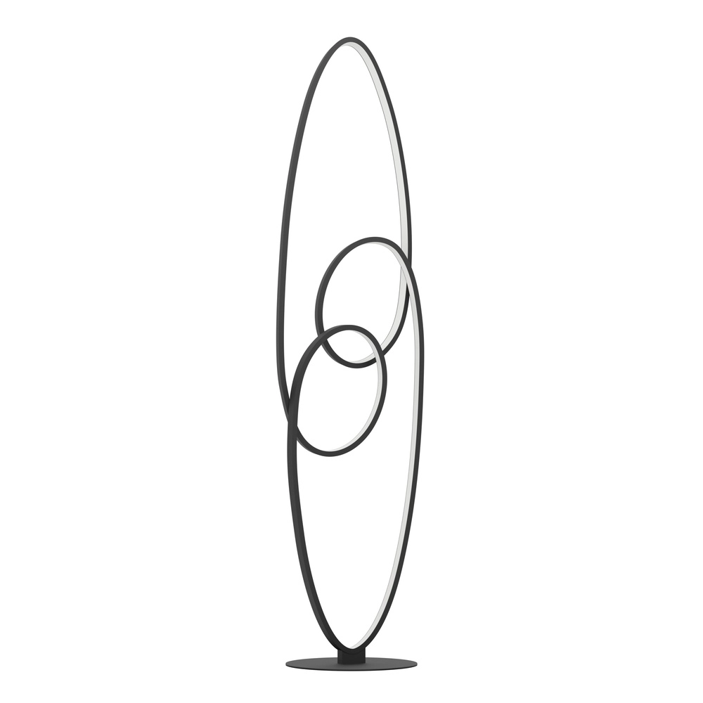 Moderne LED-Stehlampe Gianella 120 cm – schwarz Eglo 9008606291489