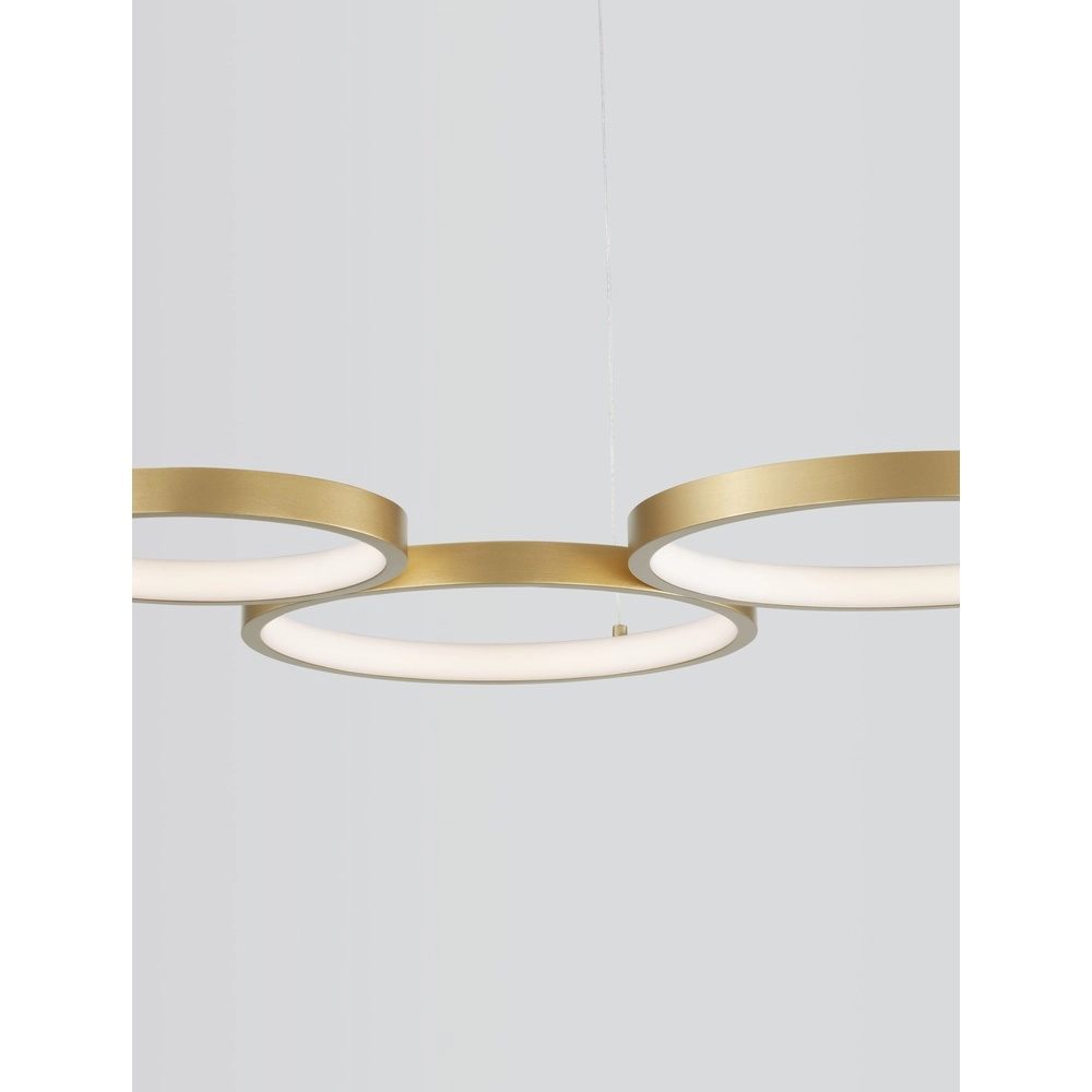 Moderne Pendelleuchte Magnus gold 55cm Lyora 5212017433176