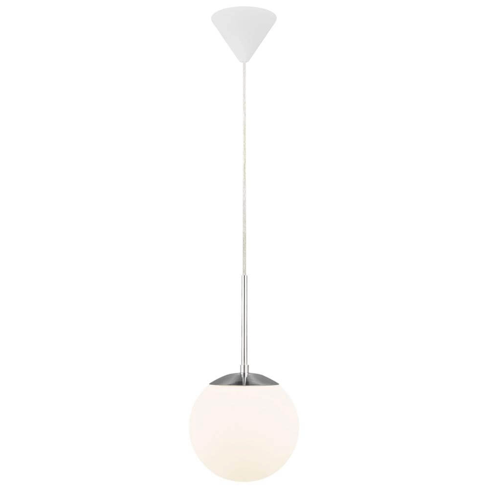 Pendelleuchte aus Glas Cafe weiß Ø 20cm Nordlux 5701581102019