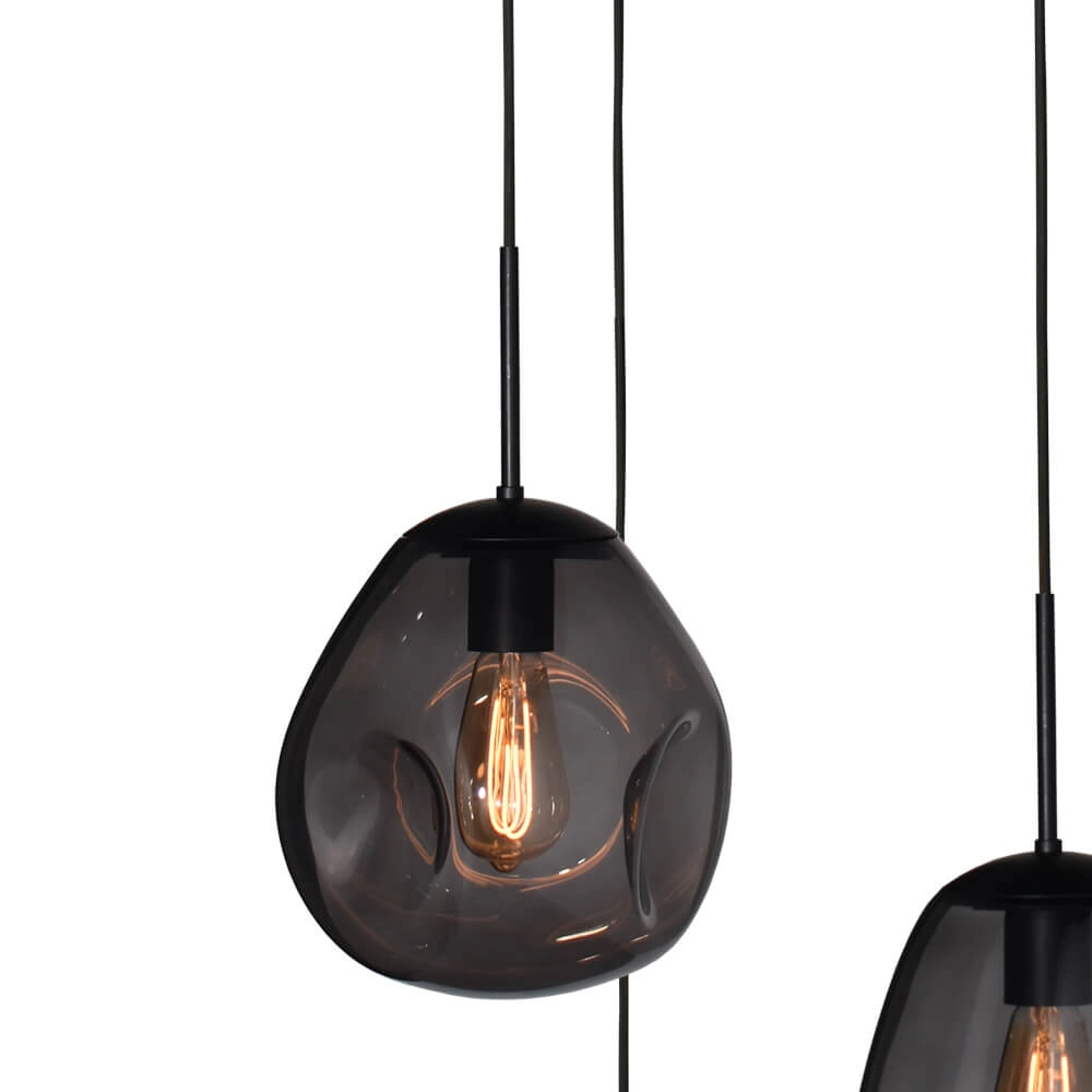 Pendelleuchte Lava 3x Rauchglas Masterlight 8718121286464