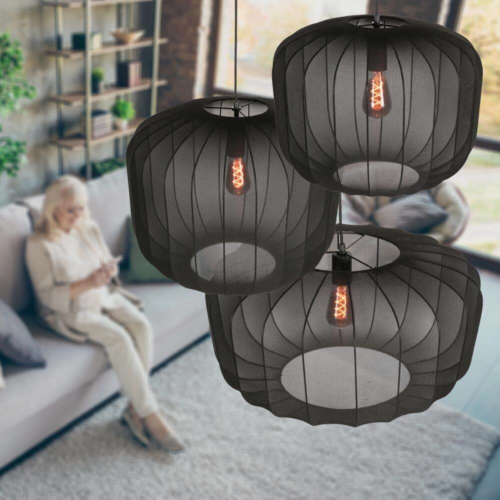 Böhmische Pendelleuchte Sable Ø 60cm Steinhauer 8712746177916