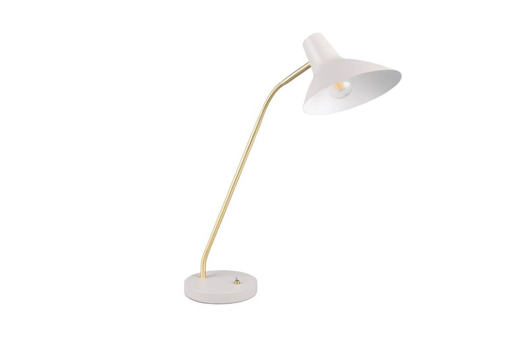 Schlanke Schreibtischlampe Traveller Weiß Trio 4017807613728