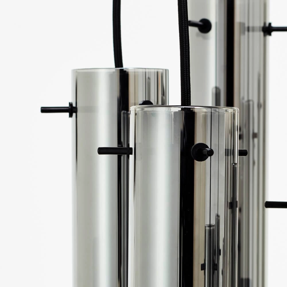 Hängelampe mit 14 Leuchten Glasini Ø 52cm Brilliant 4004353429590