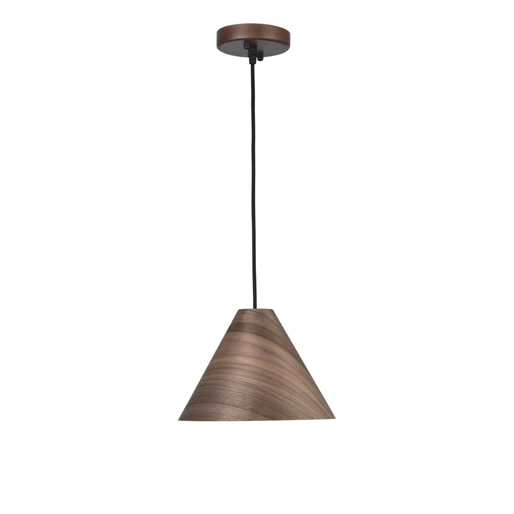 Pendelleuchte aus Holz Wera Ø 25cm Lyora 5212017424976