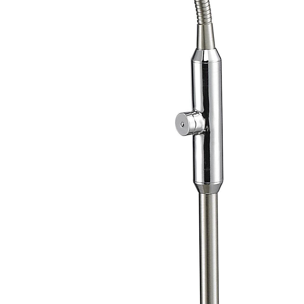 LED-Leselampe Bergamo Metallgrau Trio 4017807367591