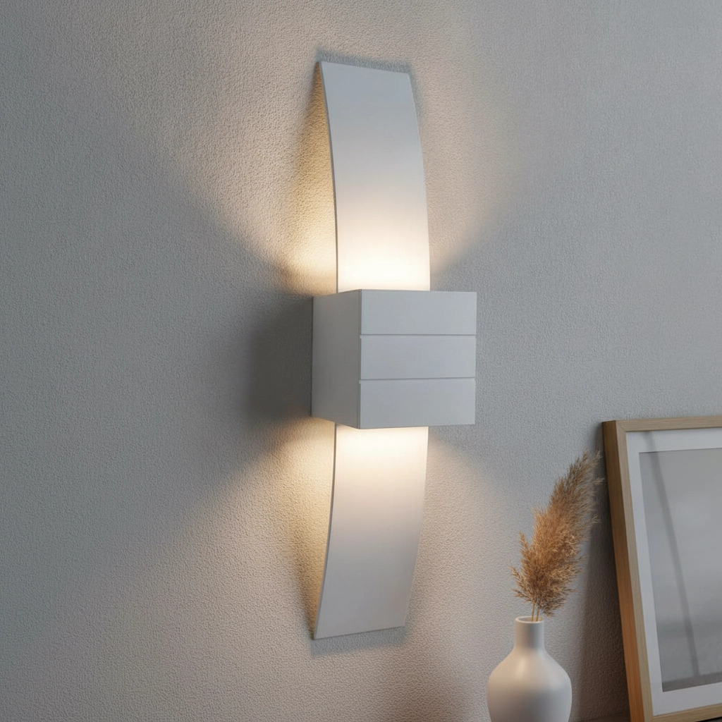Design Wandleuchte Gyhumii weiß