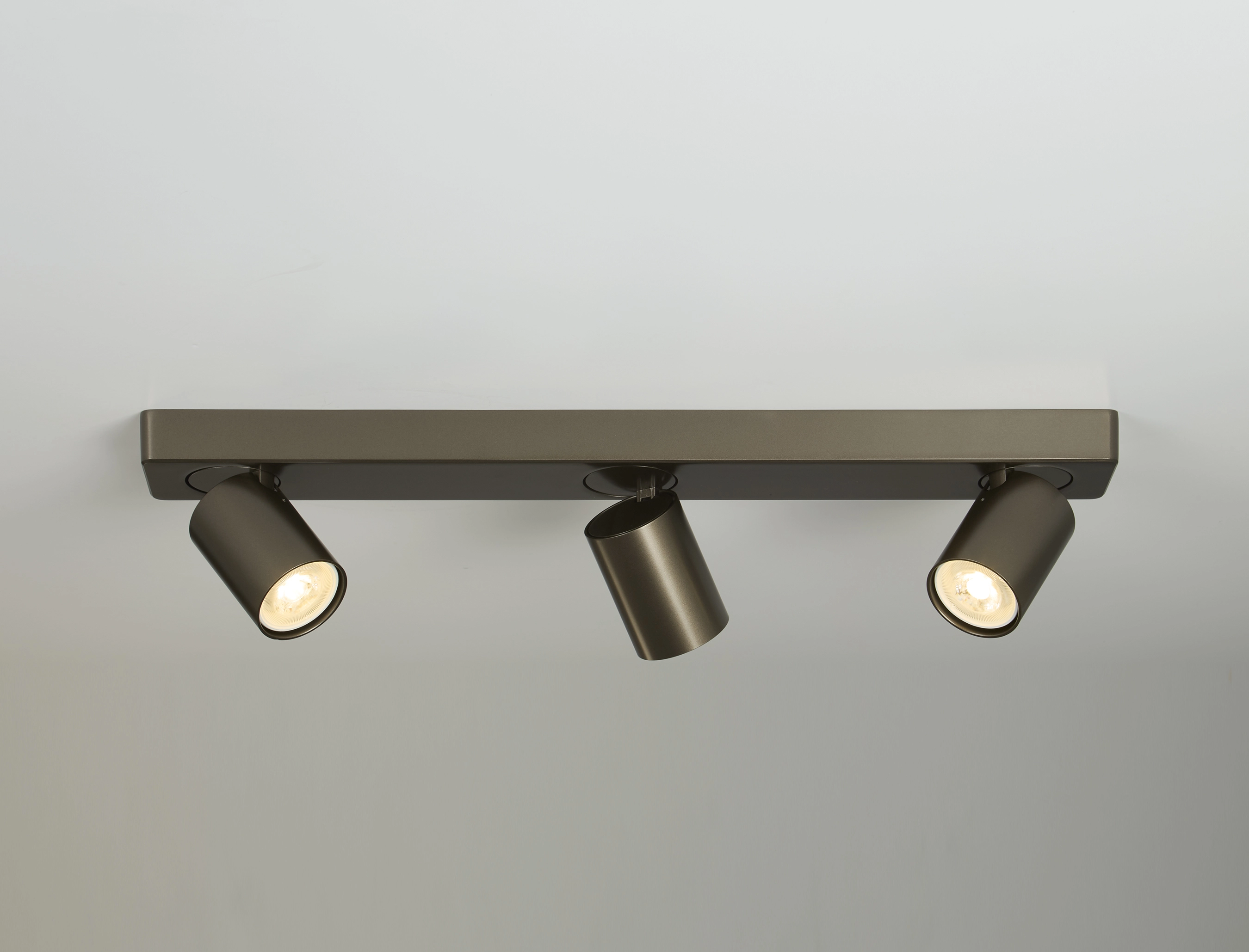 Deckenlampe Moon 3 Rechteckige Bronze