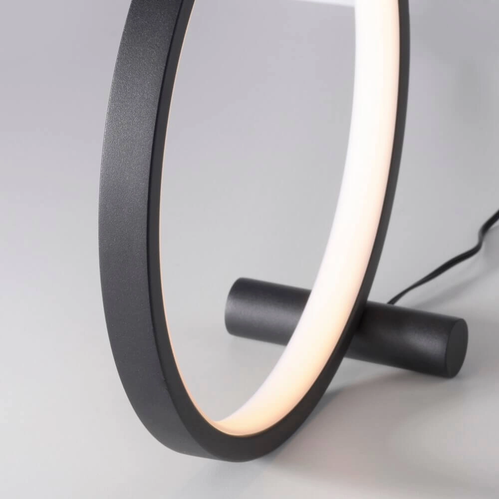 Schwarze Tischlampe Mini Ritus Just Light 4043689000202