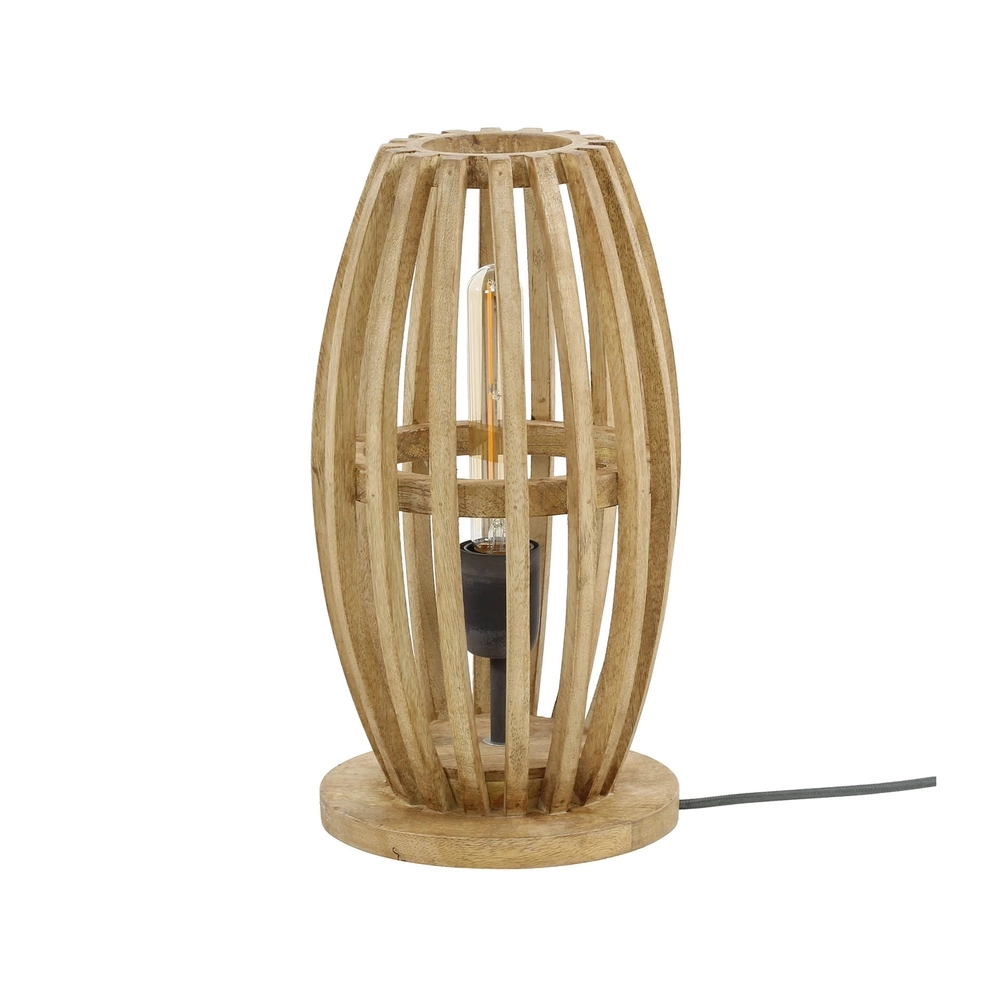 Holztischlampe Orbit 38 cm - 1x E27 Lyora 8716803511088