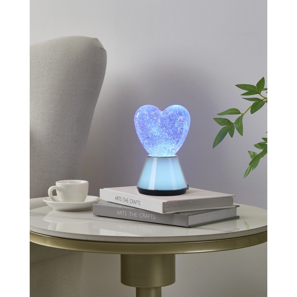 Tischlampe Glitter Herz Eglo 9002759743017