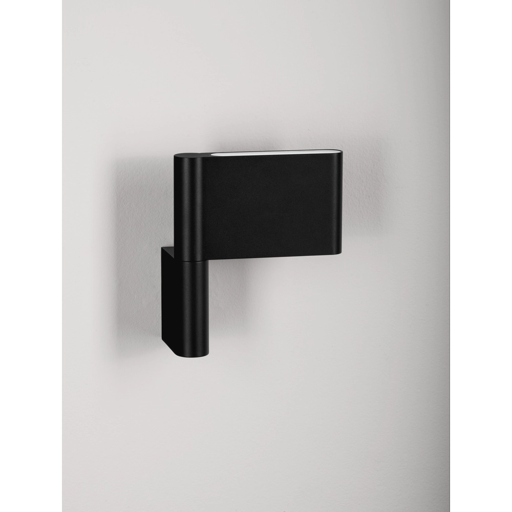 Wandleuchte Flusso schwarz Lyora 5212017478115