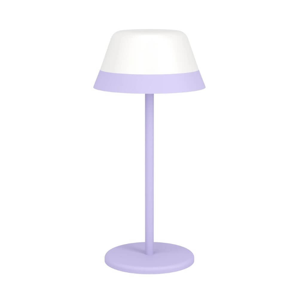 Tischlampe Meggiano Design lila