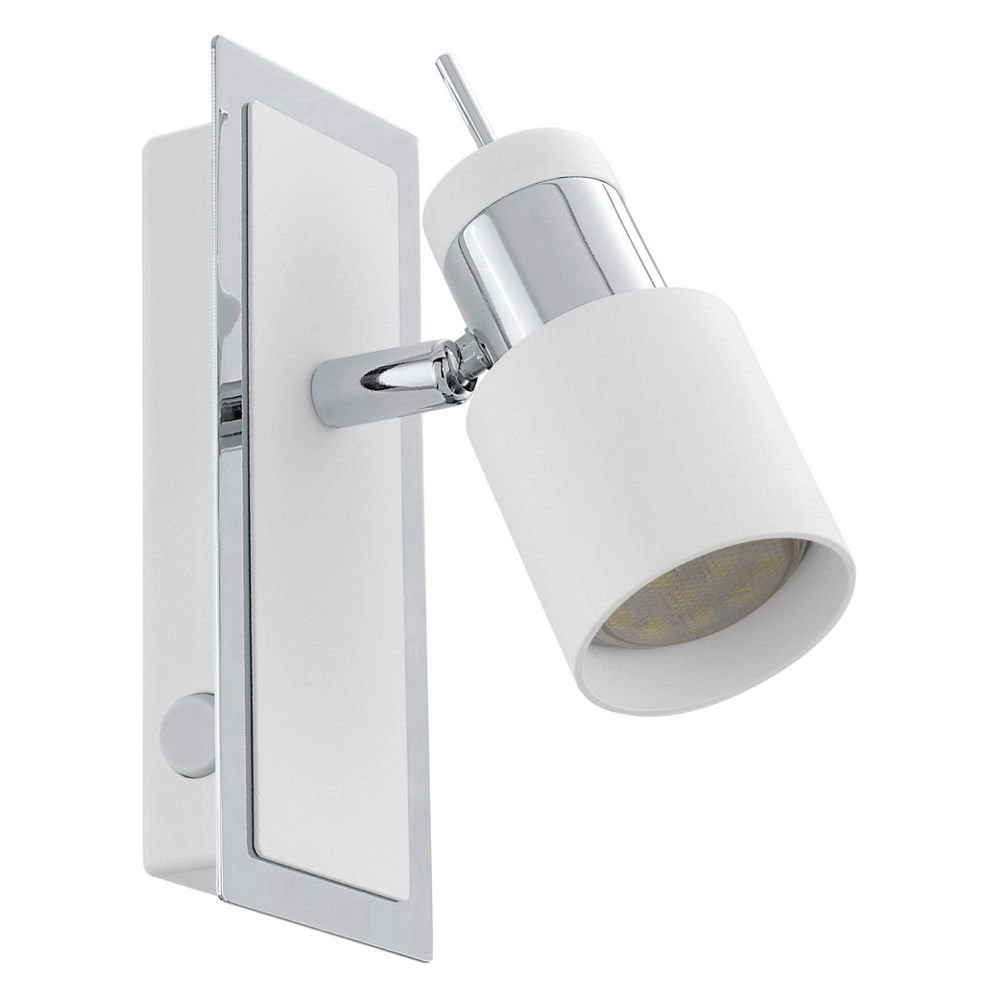 LED-Spot Davida 16,5 cm Metallgrau mit weiß