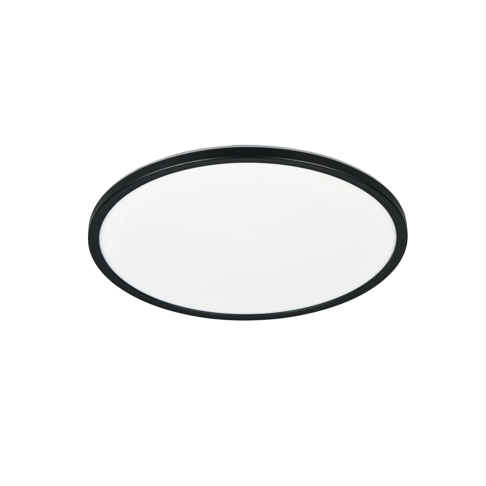 Runde Deckenlampe Emra schwarze Ø 42cm Trio 4017807704150