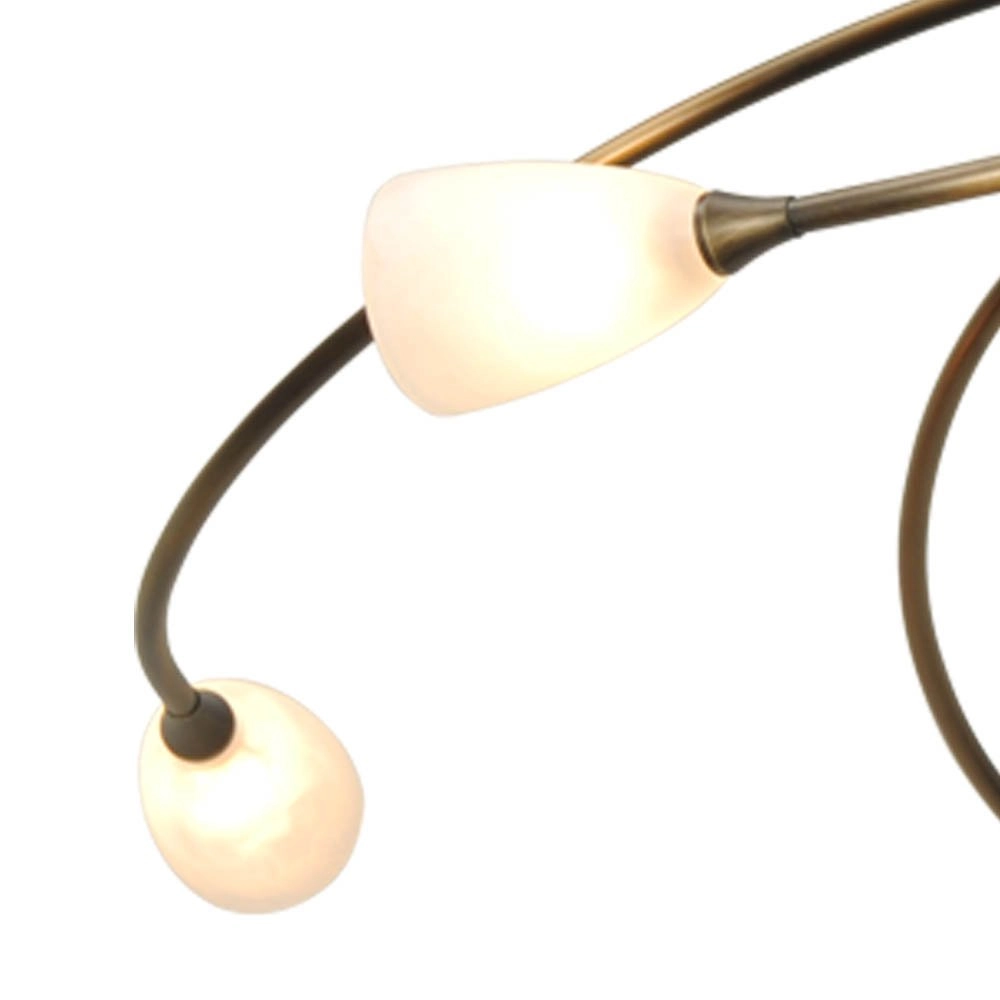 LED-Deckenlampe Molto 2 LED 5 Lights 28x63cm Bronksbruin Masterlight 8718121184081