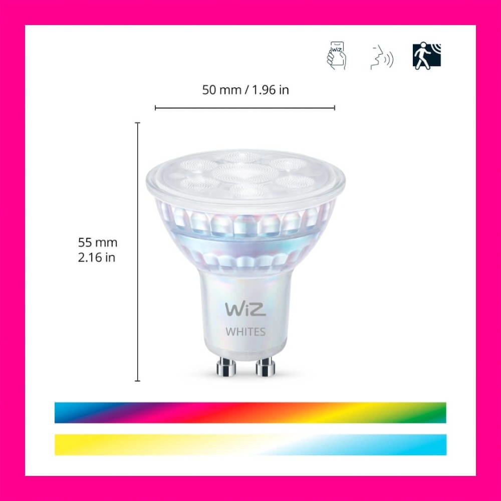 Intelligente Lichtquelle Smart GU10 Wiz WiZ 8720169076761