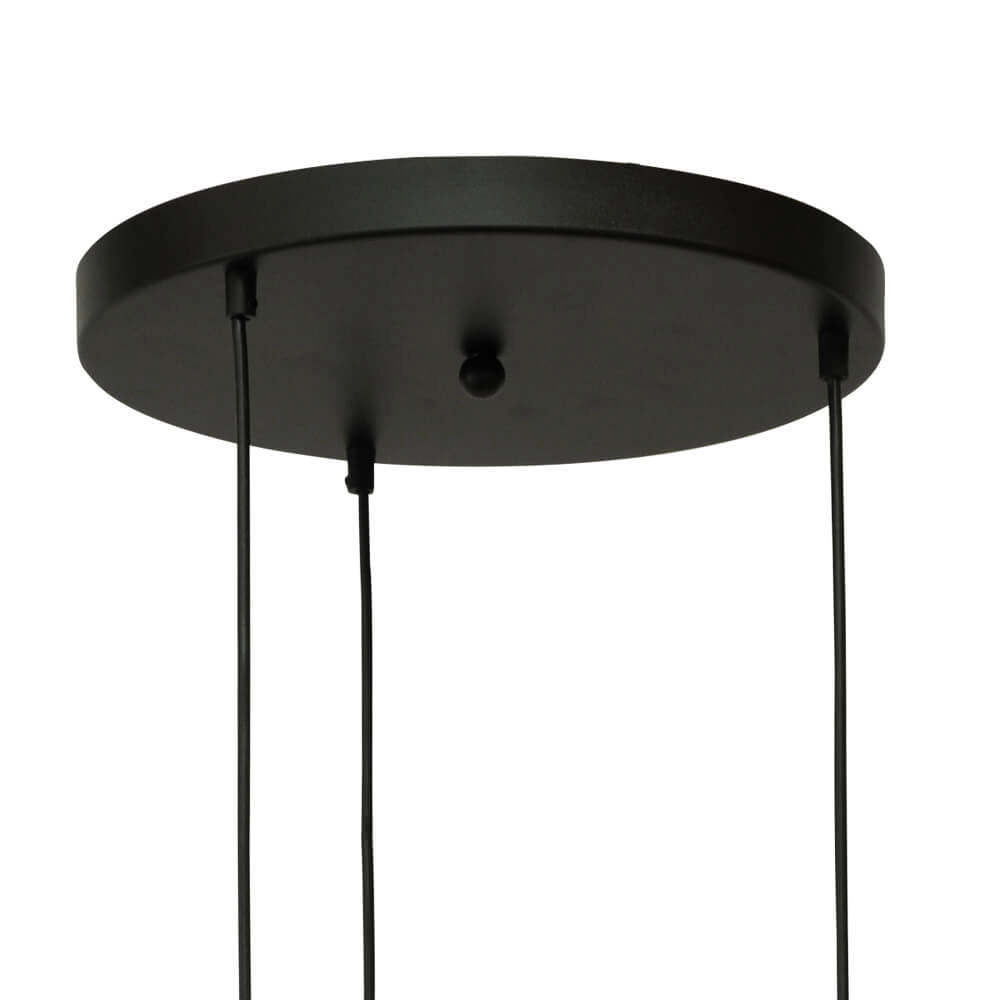 Pendelleuchte Lava 3x Klarglas Ø 24cm Masterlight 8718121286402