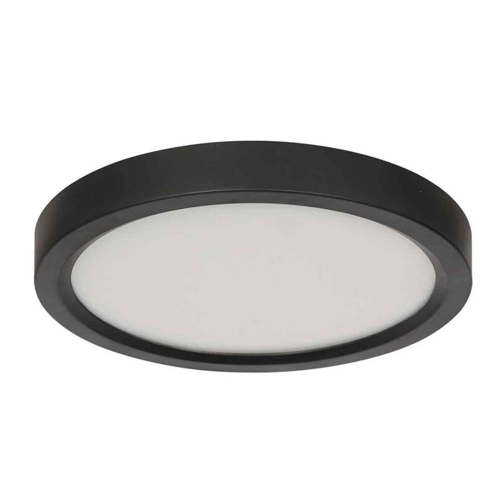 Schwarze Deckenleuchte Walcie Ø 30cm Steinhauer 8712746176599