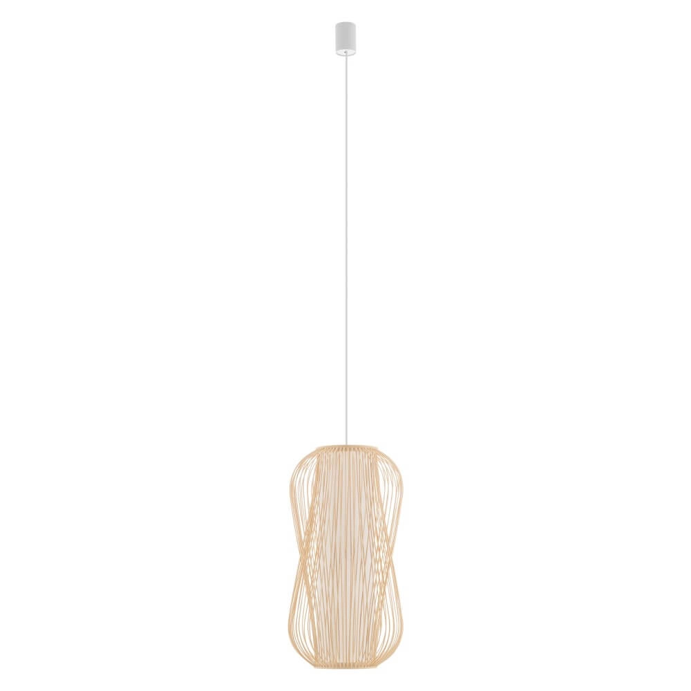 Rattan Pendelleuchte Puket L Ø 30cm