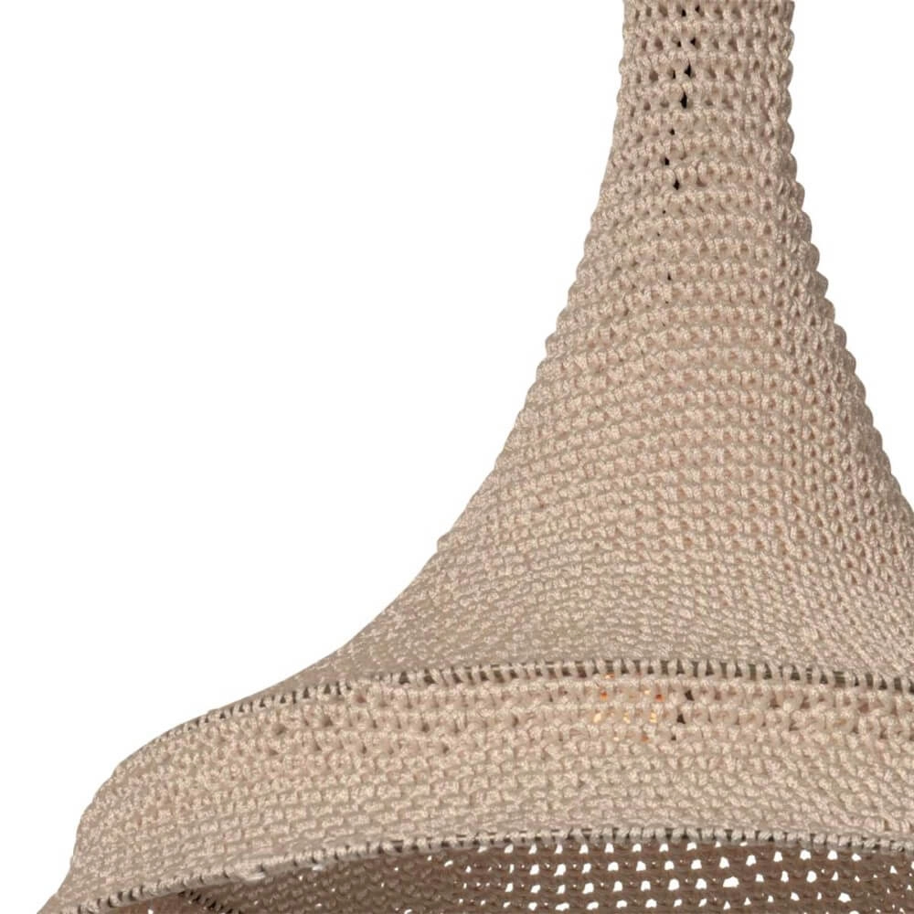 Ø 60cm Hängelampe Marrakesch aus braunem Seil Steinhauer 8712746161496