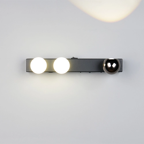 Wandlampe Arpino Schwarz 30cm Trio 4017807683622