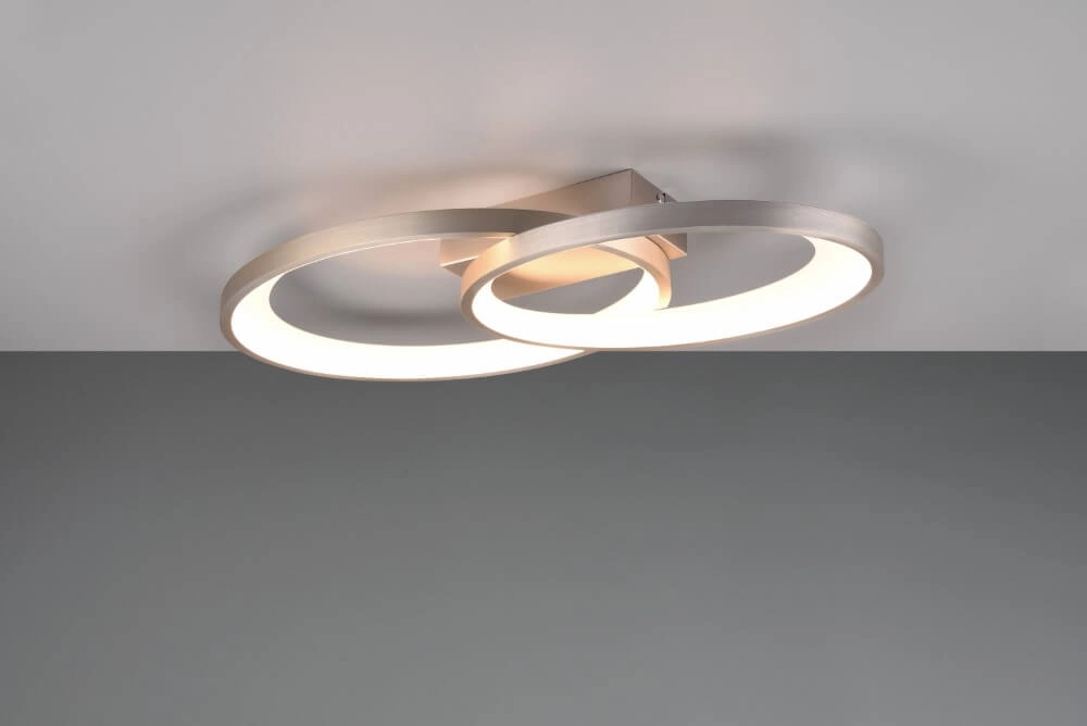 Deckenleuchte Malaga Nickel Trio 4017807576948